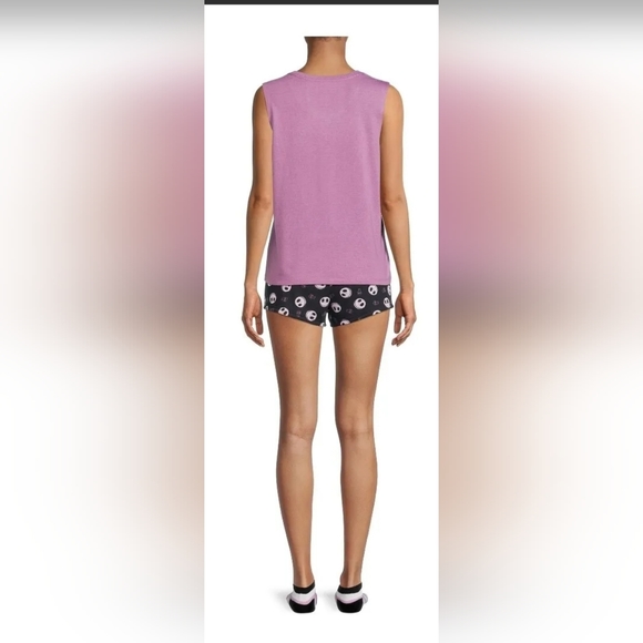 Disney Women's Tank Top, Shorts and Socks,‎ 3-Piece Sleep Set Size XS (0-2) - Picture 2 of 4